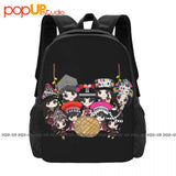 Hmong Girls Backpack Large Capacity Art Print 3D Riding Backpack