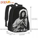 Pat Metheny Large Capacity Backpack Schoolbag