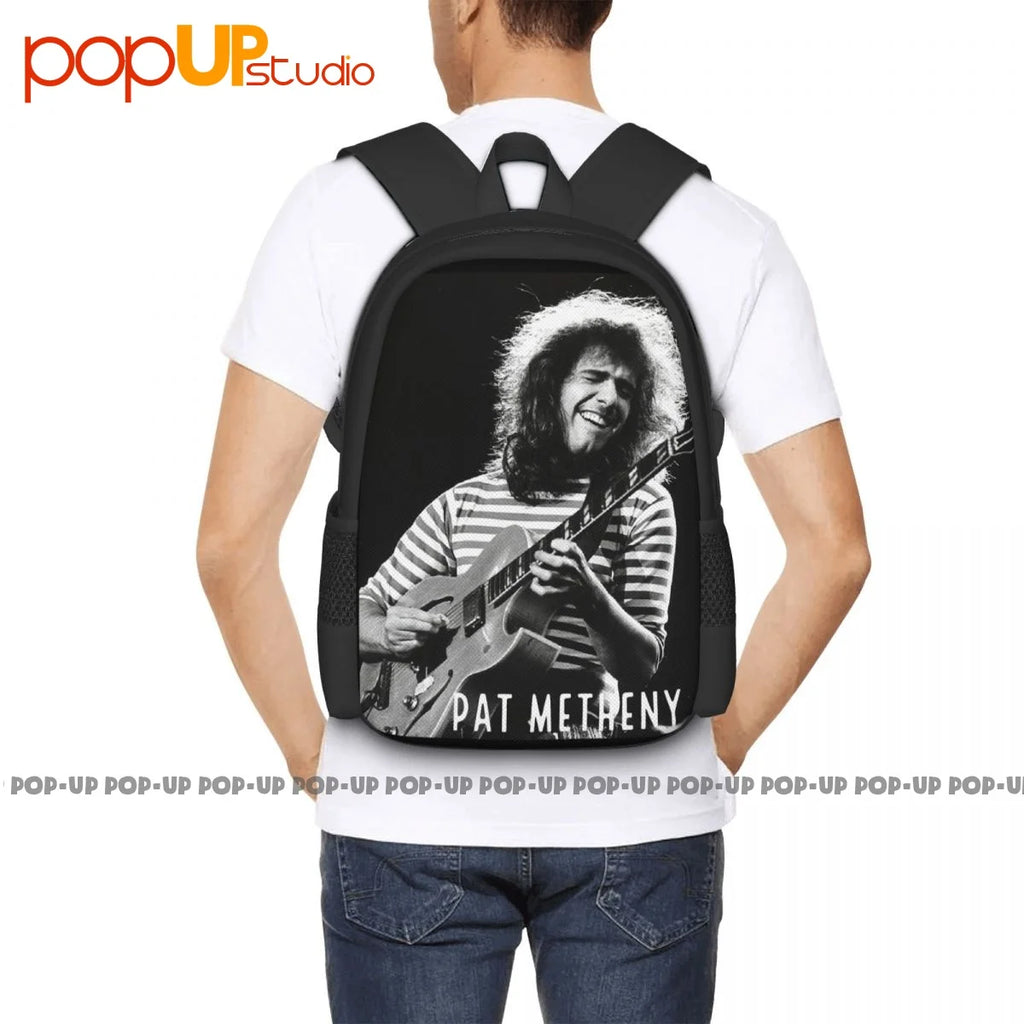 Pat Metheny Large Capacity Backpack Schoolbag