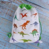 Cartoon Dinosaur Drawstring Bags Kids Drawstring Backpack