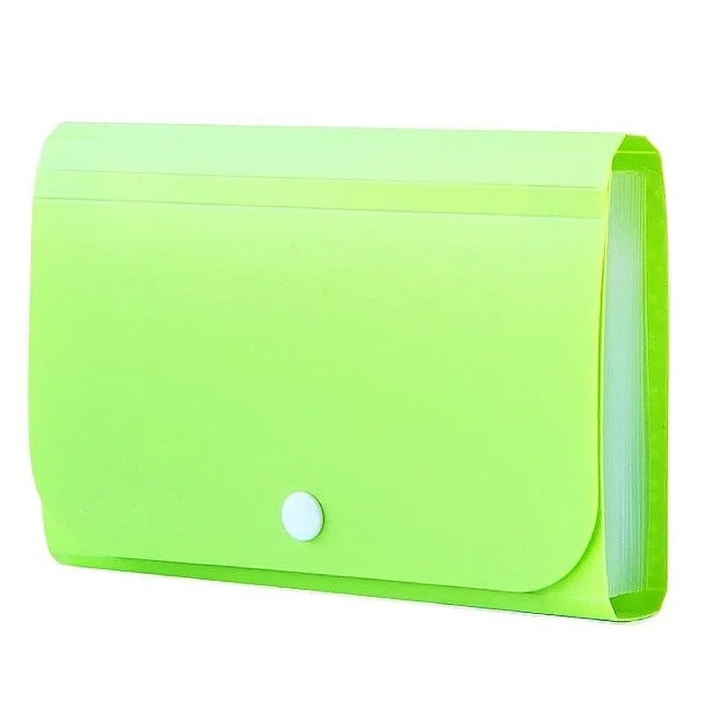 A4 Folder Double-button Organ Bag Student Office File Data Storage