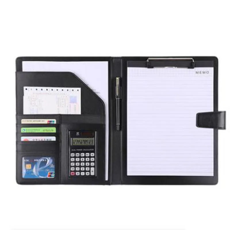 A4 Size Travel Notebook Composition Book Holder Case Brown