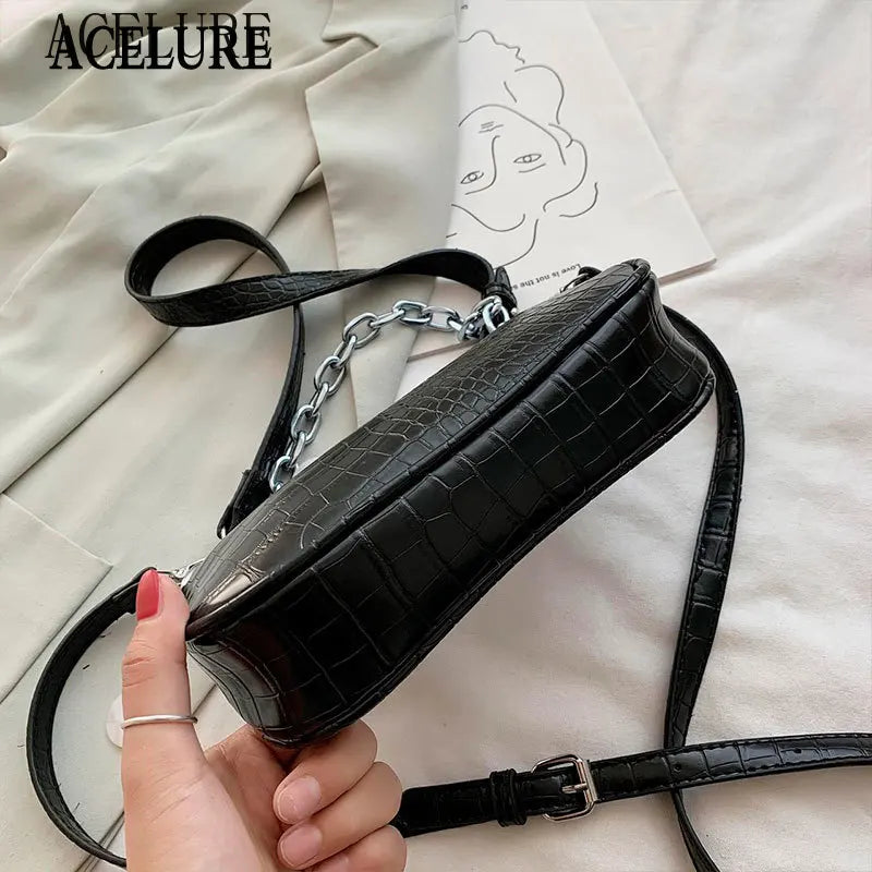 PU Leather Messenger Bag Women Crossbody Small Handbags Ladies Shoulder Bag