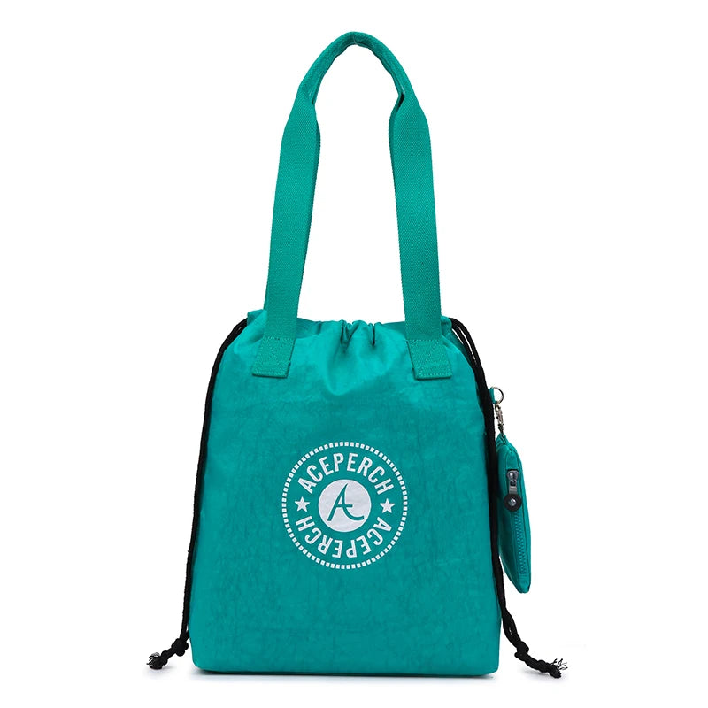 Casual Women Nylon Shoulder Bag Tote Mummy Grocery Shopper Bags