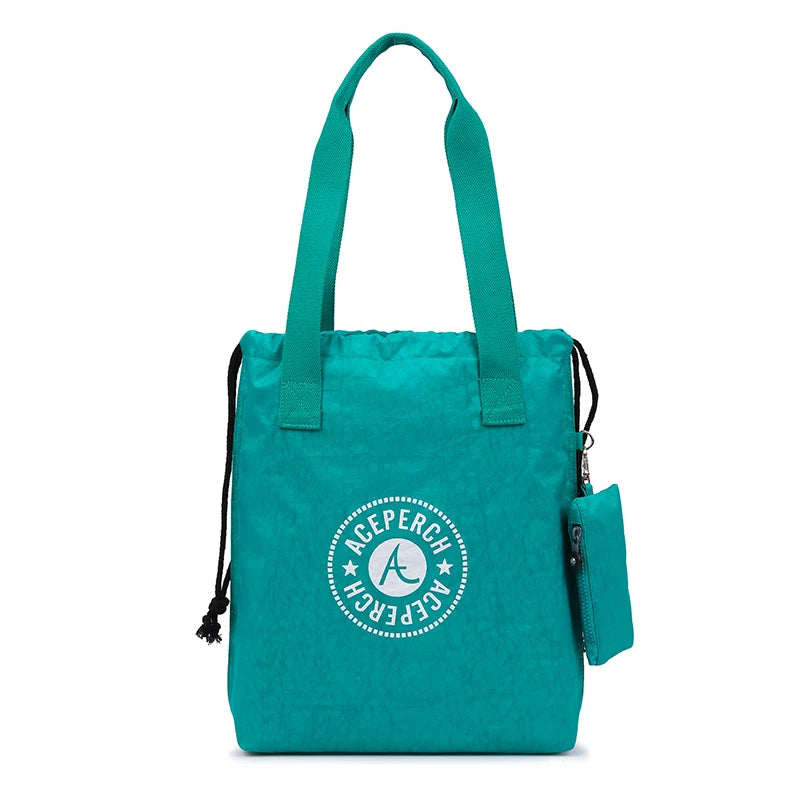 Casual Women Nylon Shoulder Bag Tote Mummy Grocery Shopper Bags