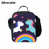 Cartoon Unicorn Pattern School Bags for Girls Kids Travel Backpack