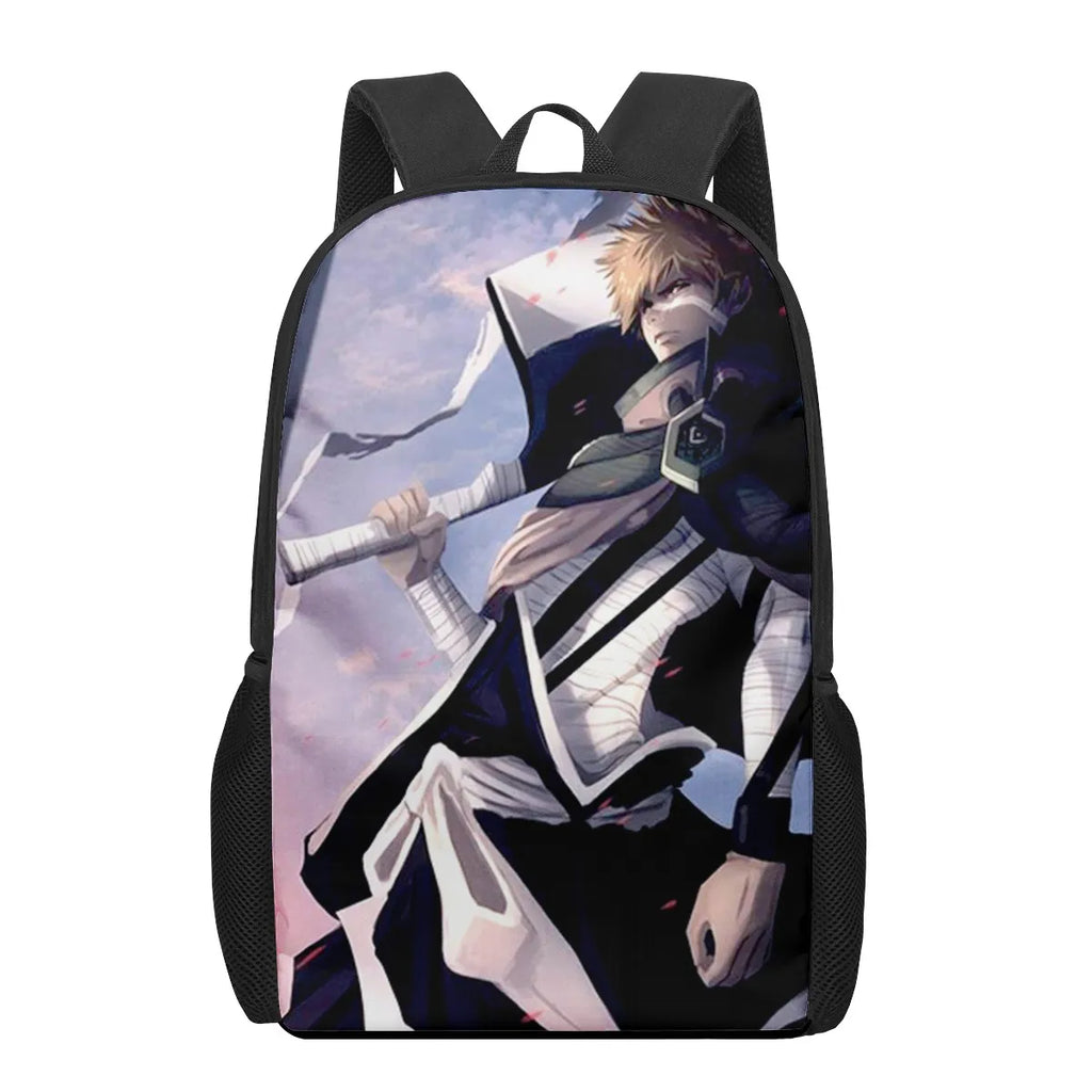 BLEACH 3D Print School Bags for Boys Girls Primary Students Backpacks