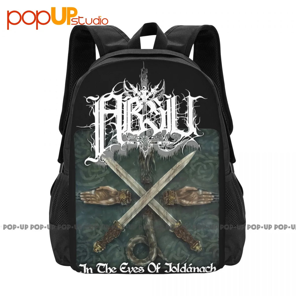 Absu The Eyes Of Ioldanach Backpack Large Capacity Personalised