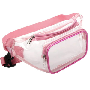 Adjustable Belt Waterproof Bag Transparent Waist Purse Bag Clear Pack Bag