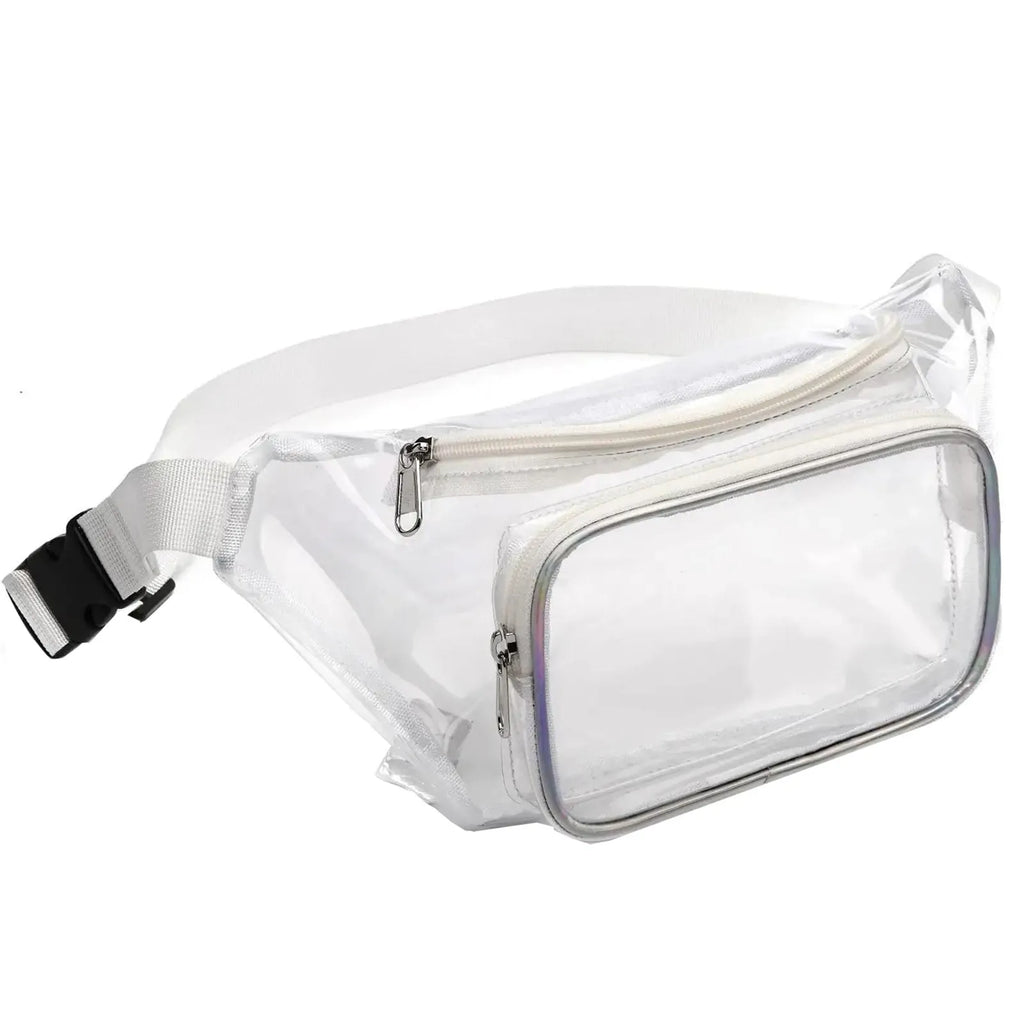 Adjustable Belt Waterproof Bag Transparent Waist Purse Bag Clear Pack Bag