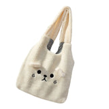 Cute Plush Handbag for Autumn Winter, Novelty Gift