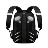 Afro Brown Science Boy Print Backpack for Teens