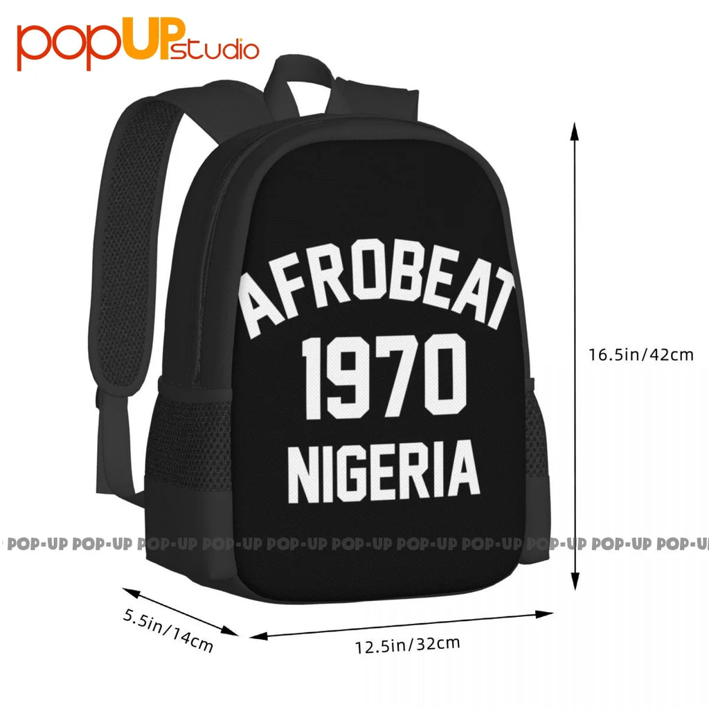 1970 Afrobeat Large Gym Tote Bag - Portable Gym Tote Bag