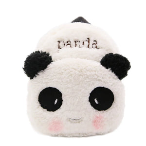 Cartoon Flush Panda MINI Backpacks Mochilas Baby Animal Small Plush