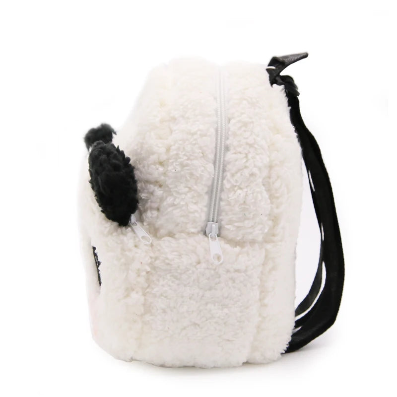 Cartoon Flush Panda MINI Backpacks Mochilas Baby Animal Small Plush