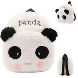 Cartoon Flush Panda MINI Backpacks Mochilas Baby Animal Small Plush