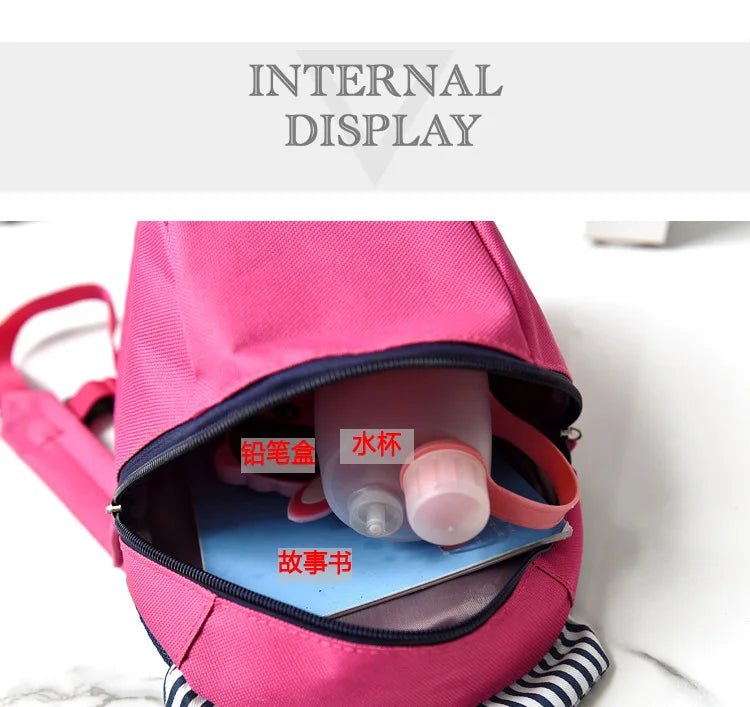 Toddler Backpack Anti Lost Kids Baby Bag Cartoon Animal Children Backpack