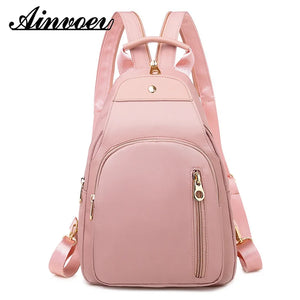Small Waterproof Women Backpack for Girls - Oxford Material