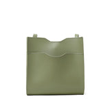 Casual Square Bag Bucket Bag Soft PU Leather Crossbody Bags For Women