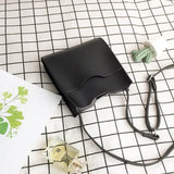 Casual Square Bag Bucket Bag Soft PU Leather Crossbody Bags For Women
