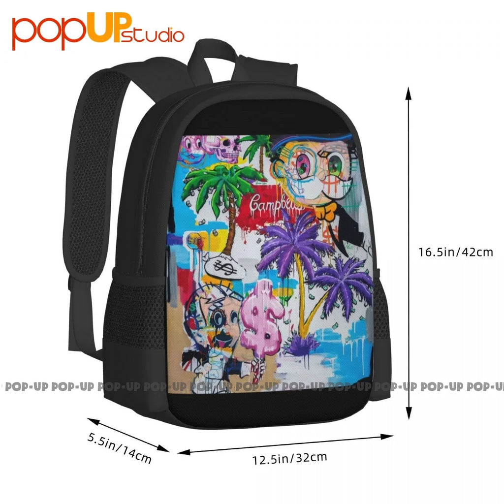 Alec Monopoly Mr Monopoly And Richie Rich Backpack