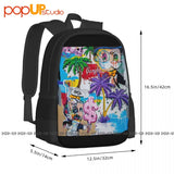 Alec Monopoly Mr Monopoly And Richie Rich Backpack