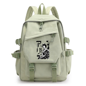 Alice In Borderland Canvas Backpack Harajuku Schoolbag Survival Game Print