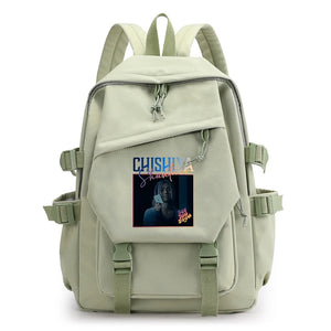 Alice In Borderland Canvas Backpack Harajuku Schoolbag Survival Game Print