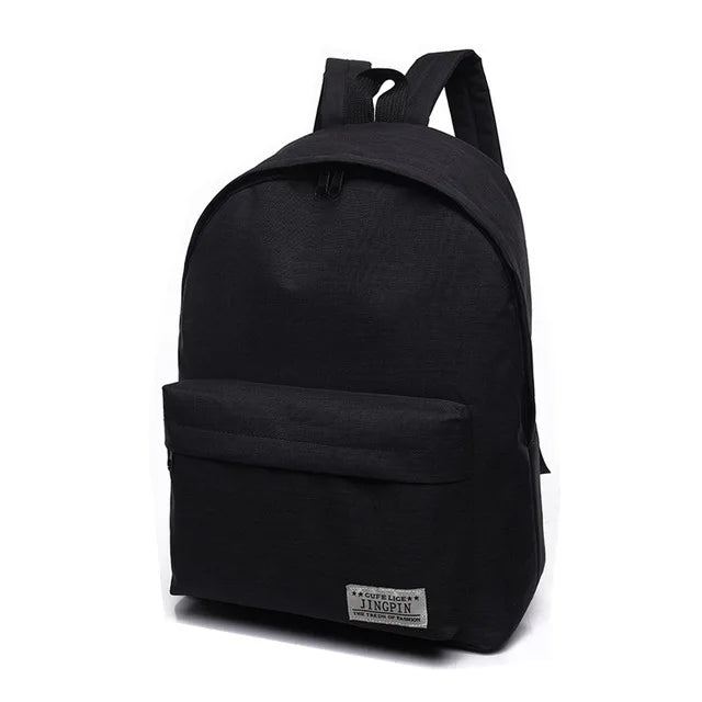 Canvas Backpack Women Shoulder School bag Backpack for girls