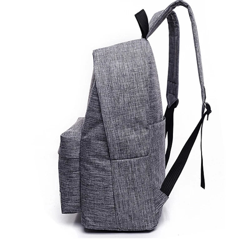 Canvas Backpack Women Shoulder School bag Backpack for girls