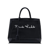 Large-Capacity Ladies Canvas Handbag Net Red Shoulder Tote Bag