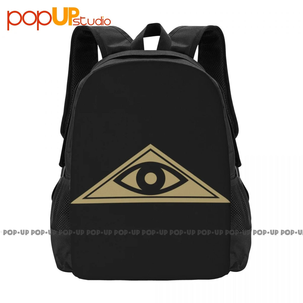 All Seeing Eye Retro Bike Car Masonic Backpack Hot Shoe Bag
