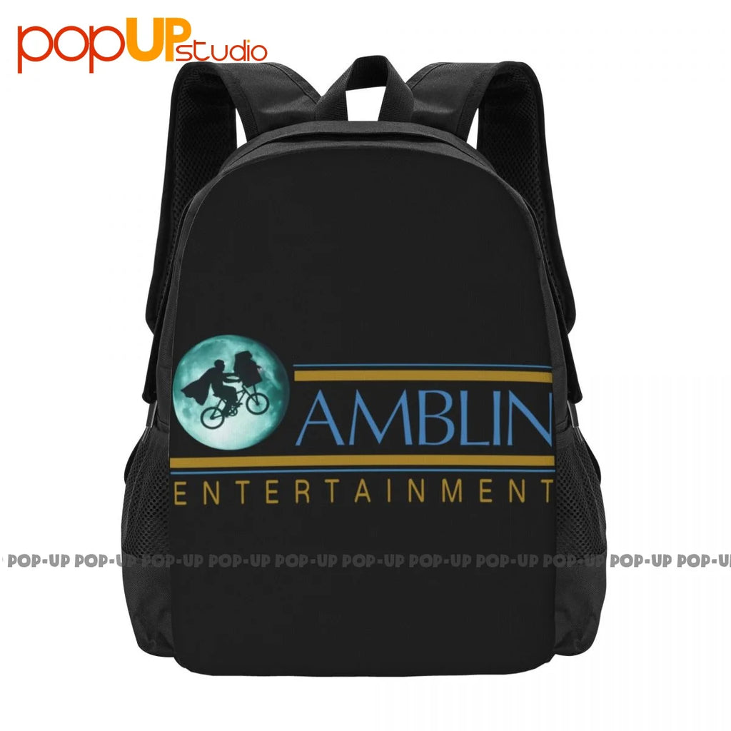 Amblin Entertainment E T Backpack Large Capacity Gym Schoolbag Sports Bag