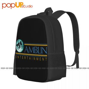 Amblin Entertainment E T Backpack Large Capacity Gym Schoolbag Sports Bag