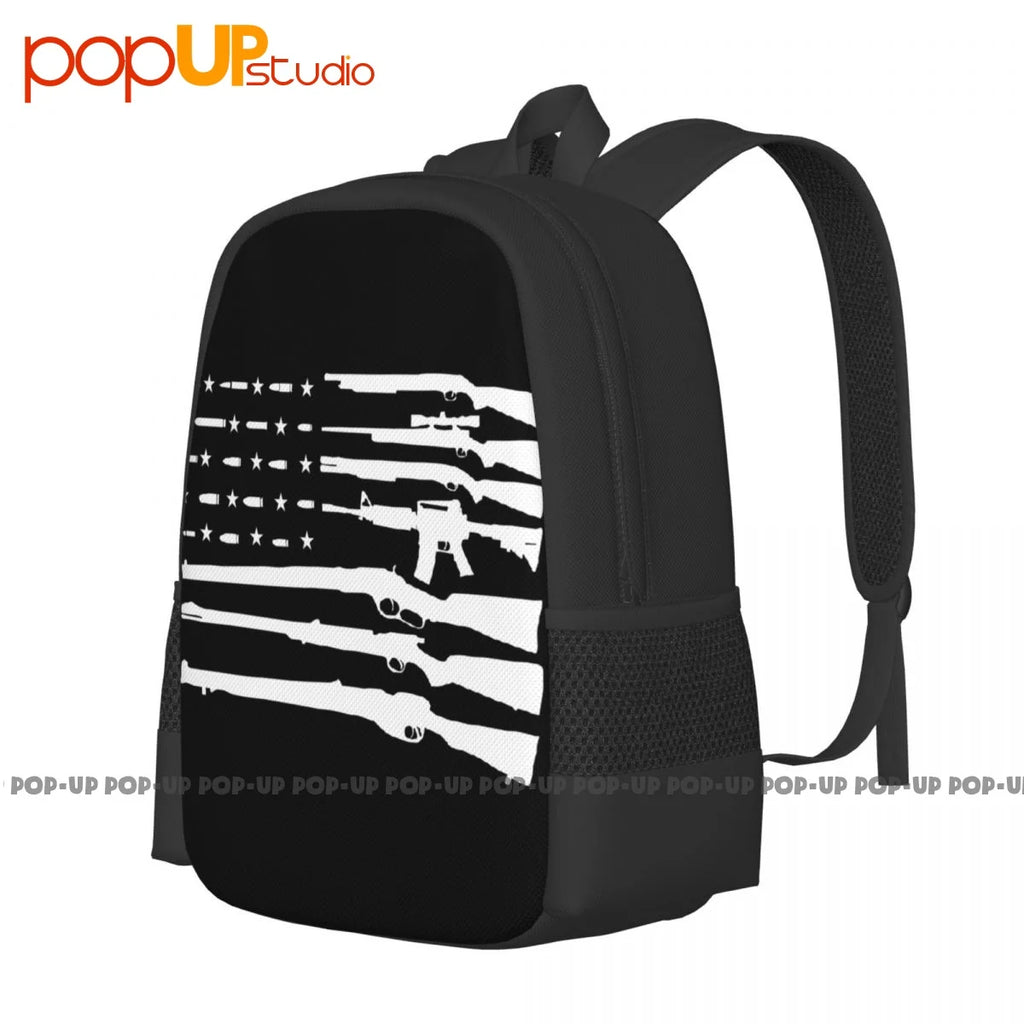 American Flag 2nd Amendment Gun Rights Backpack