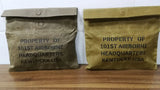 Vintage Military Clutch Bag Khaki Print Envelope Handbag