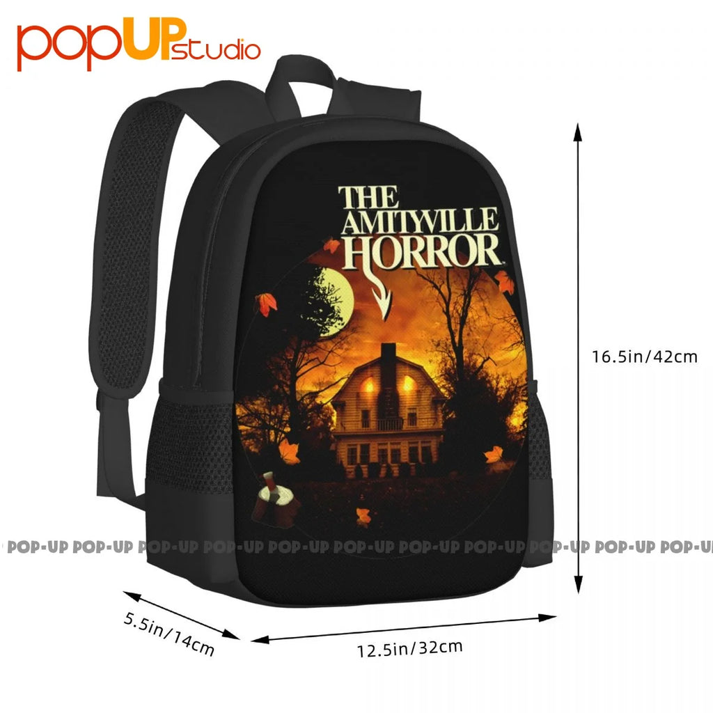 Amityville Horror Backpack Large Capacity Print Schoolbag