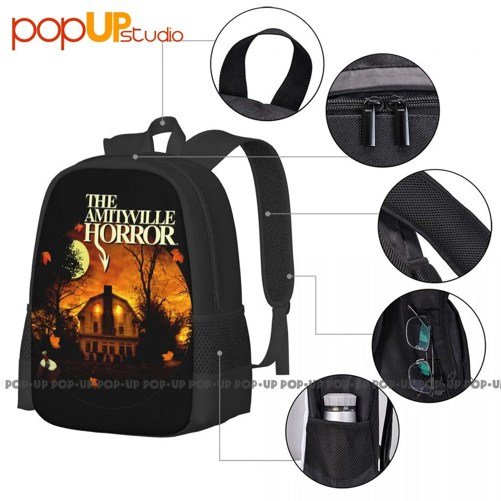 Amityville Horror Backpack Large Capacity Print Schoolbag