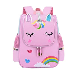 Kids Unicorn Schoolbag Student Pencil Case Little Girl Backpack