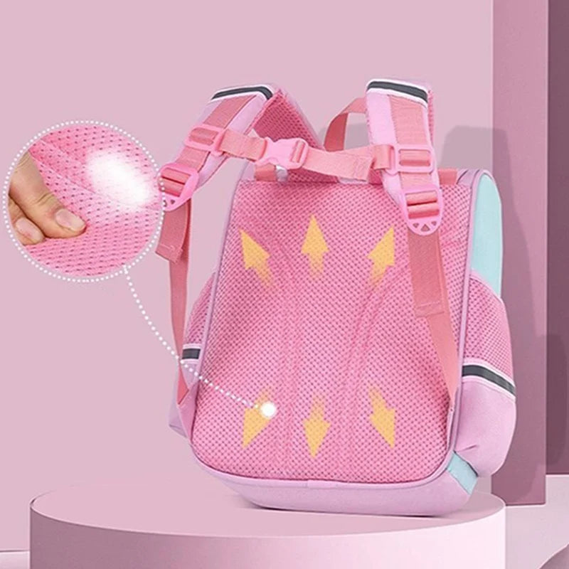 Kids Unicorn Schoolbag Student Pencil Case Little Girl Backpack