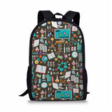 Anime 3D Print School Backpack for Boys Girls Teenager Kids Book Bag