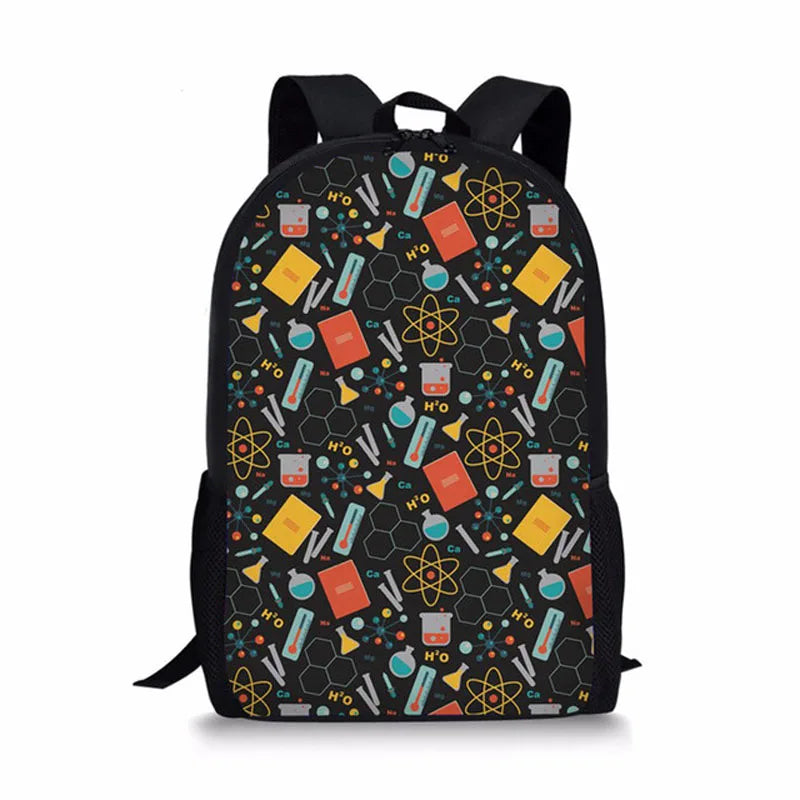 Anime 3D Print School Backpack for Boys Girls Teenager Kids Book Bag