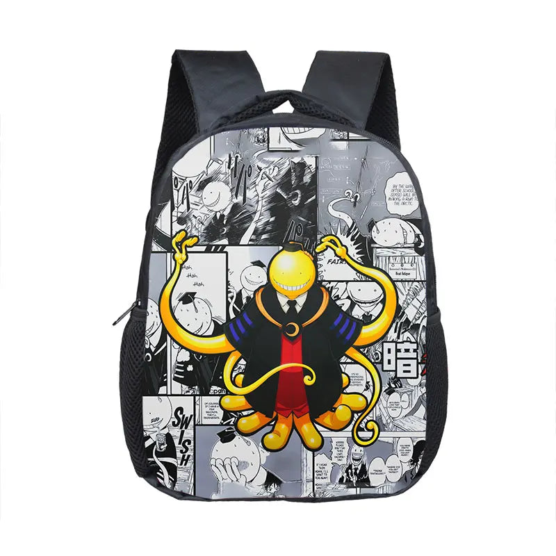 Assassination Classroom School Bag Boys Girls Kids Mini Daily Backpack