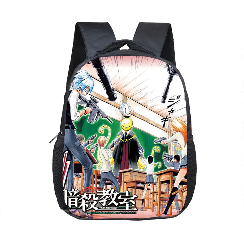 Assassination Classroom School Bag Boys Girls Kids Mini Daily Backpack