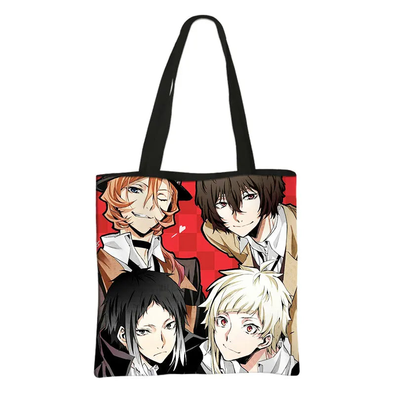 Bungo Stray Dog Dark Harajuku Style Tote Bag