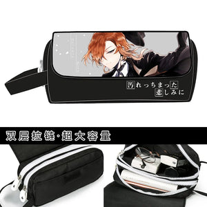 Bungou Stray Dogs Pouch Wallet Purse Bag Fans Girls Boys Gift