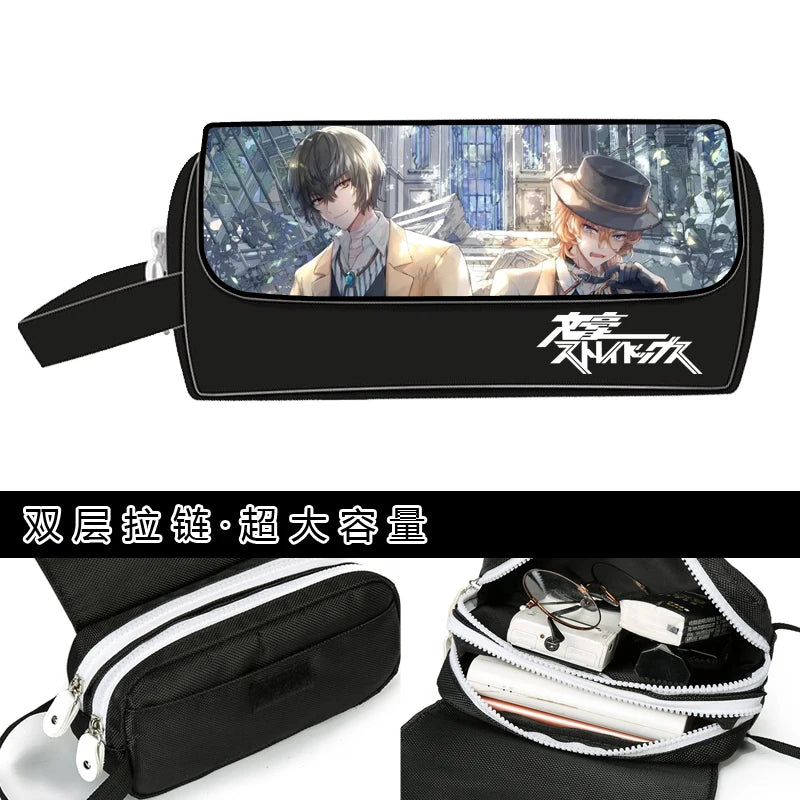 Bungou Stray Dogs Pouch Wallet Purse Bag Fans Girls Boys Gift
