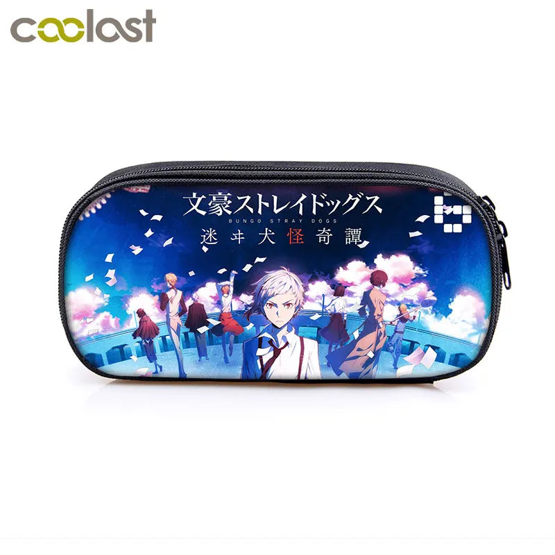 Bungou Stray Dogs Pencil Case Dazai Osamu Chuya Nakahara