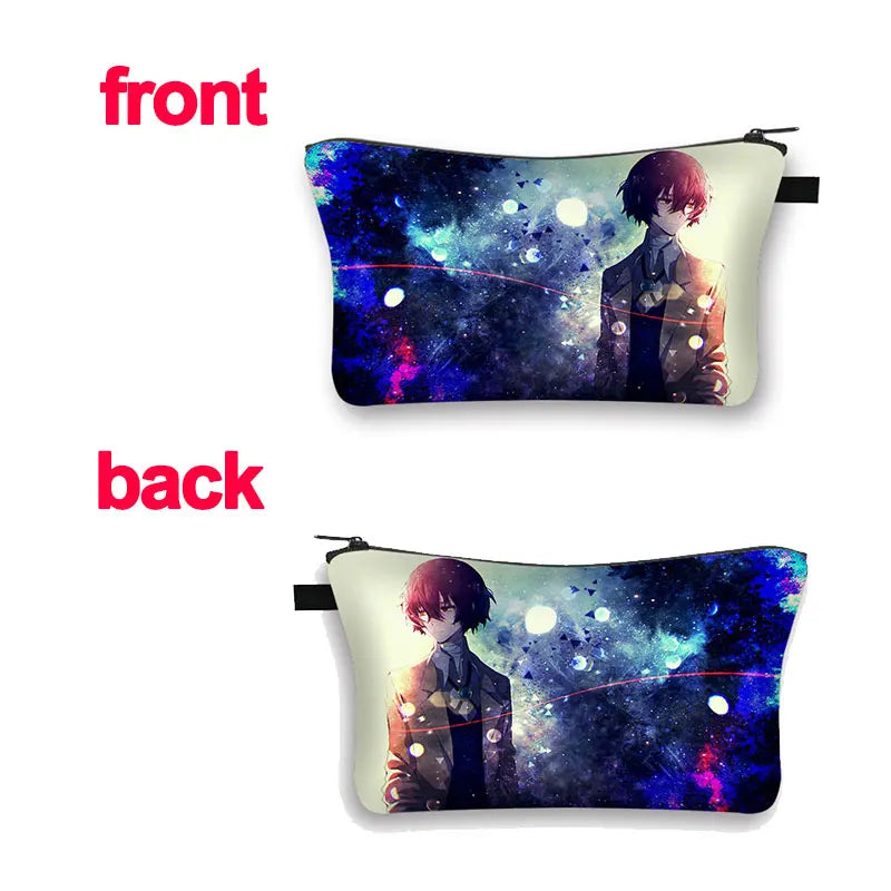 Bungou Stray Dogs Makeup Bag Osamu Chuya Cosmetics Case