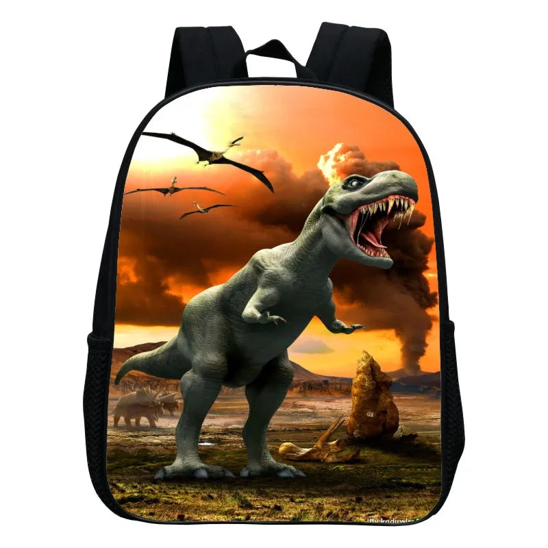 Dinosaur Backpack for Boys Kindergarten Bags